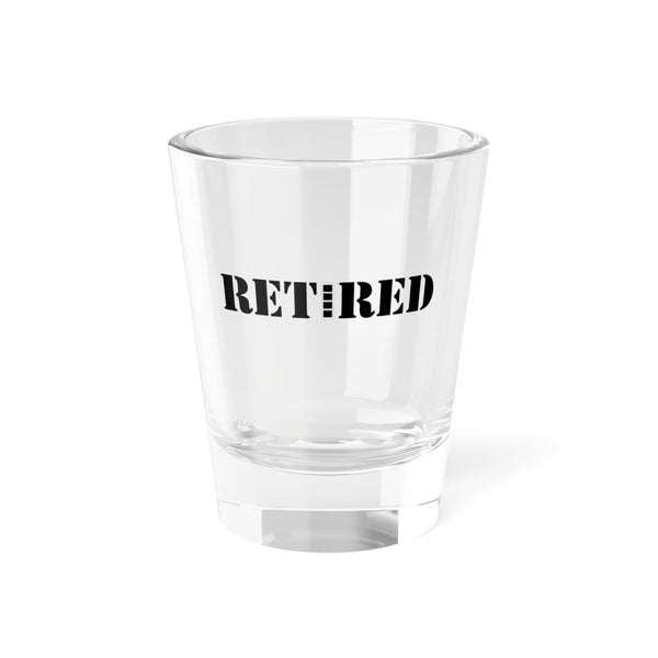 Army Chief Warrant Officer 4 (CW4) Retied Shot Glass, 1.5oz